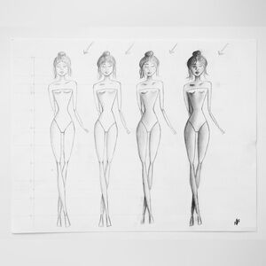 Original Fashion Sketch